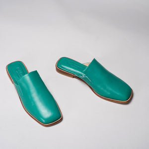 Slippers - Emerald