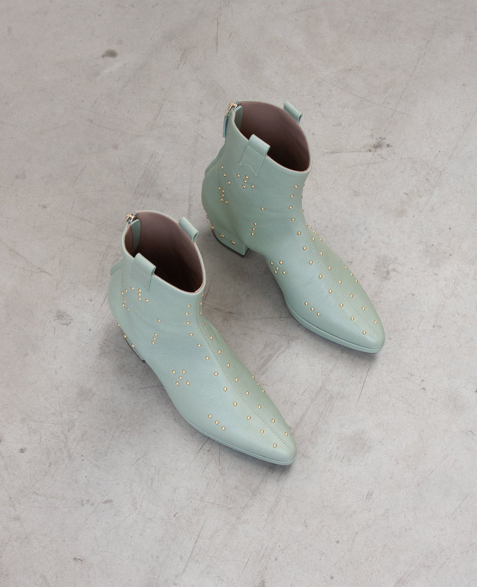 Cross Boots High - Pistacchio