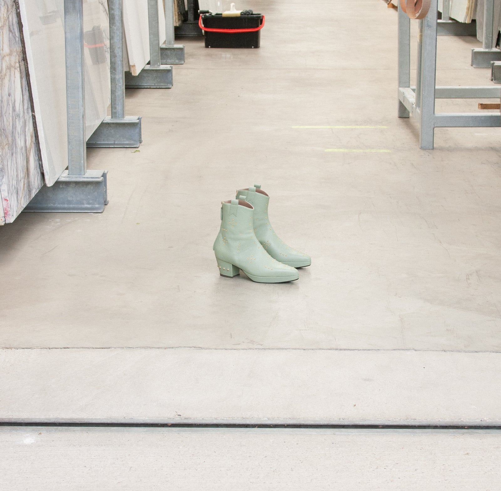 Cross Boots High - Pistacchio