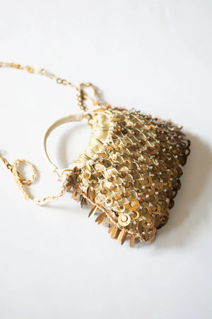 Mariel Manuel - Golden Mini Bag