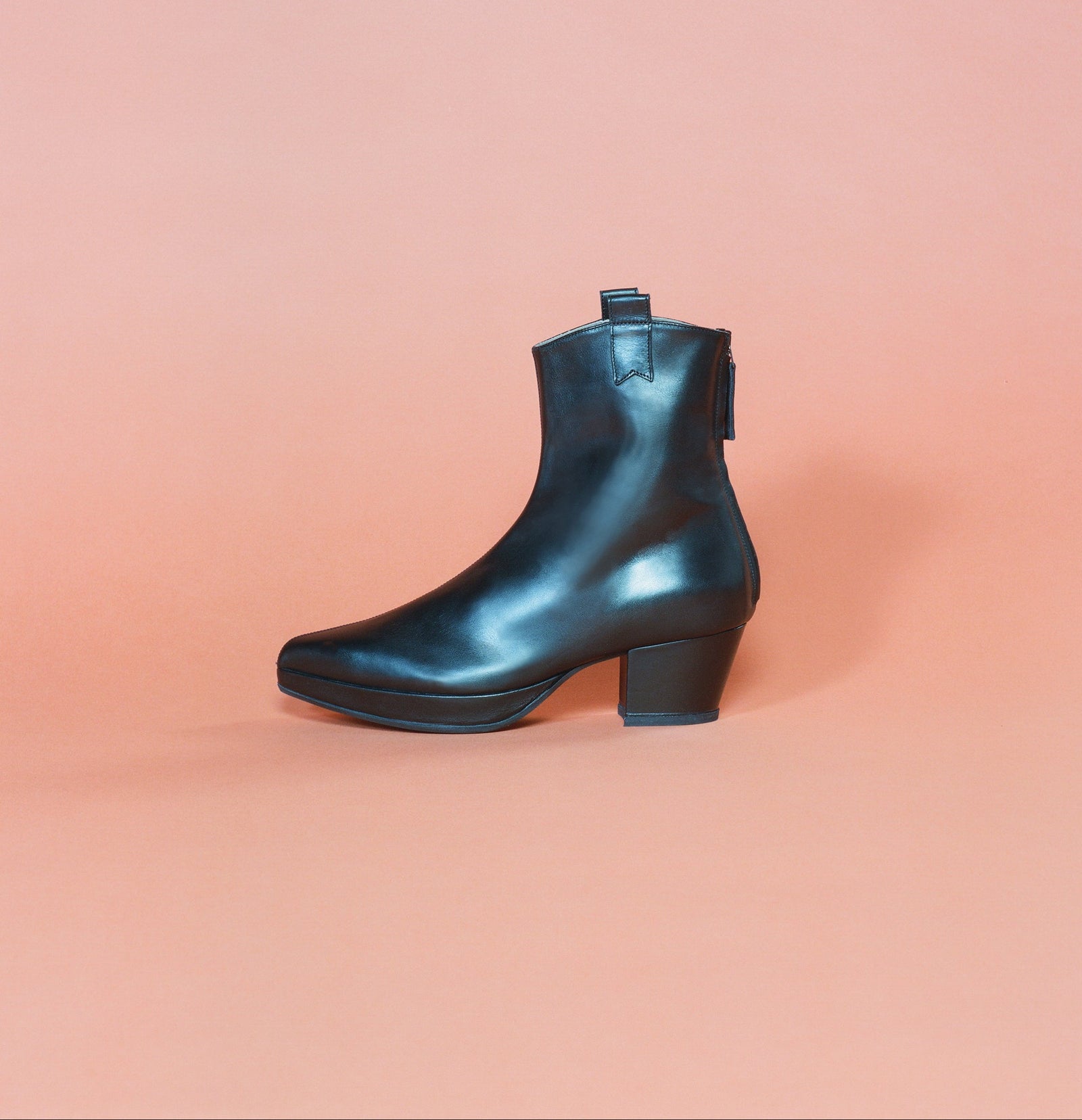 Ankle Boots High - Black