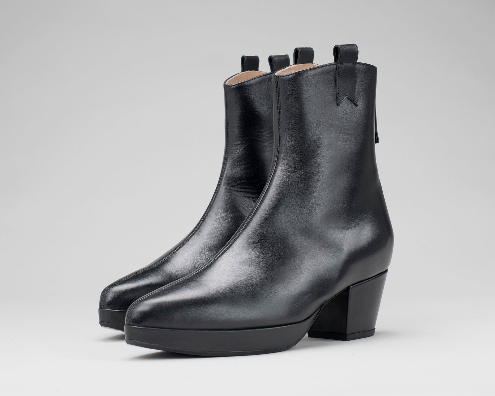 Ankle Boots High - Black