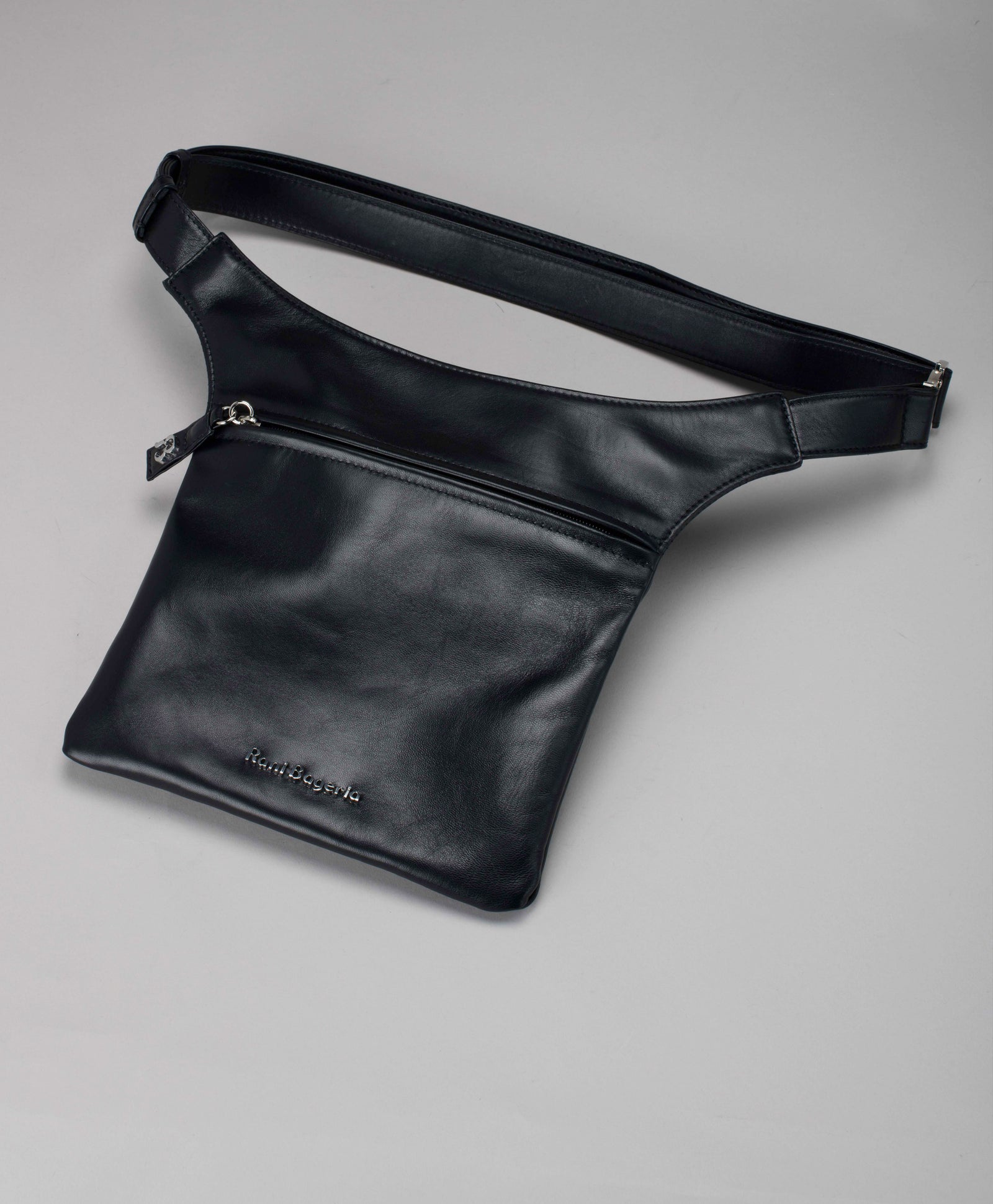 Logo Belt Bag -Black
