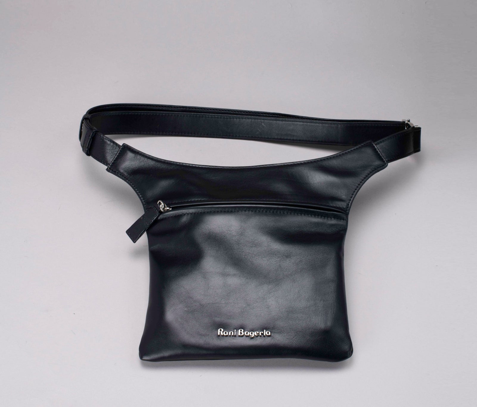Logo Belt Bag -Black