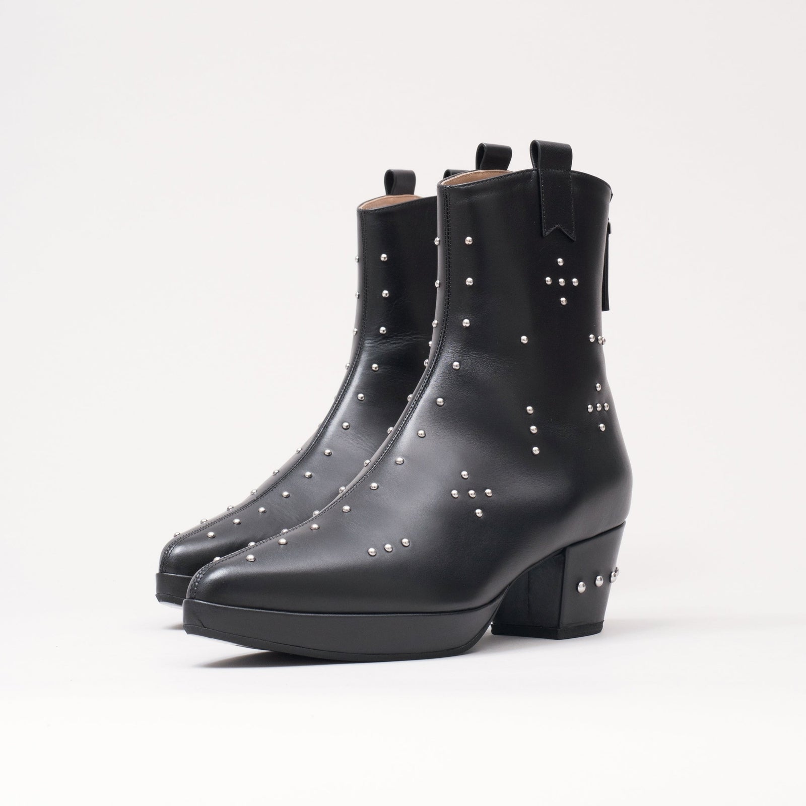 Cross Boots High - Black