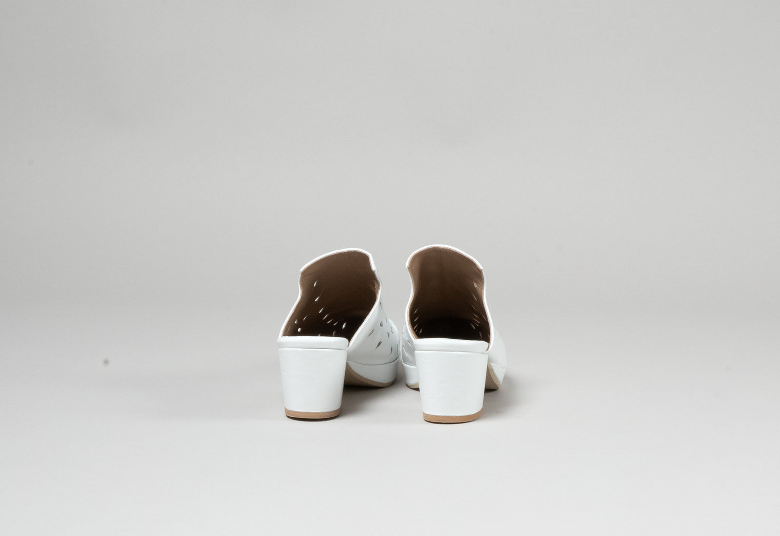 Rani Salina Mules  - White