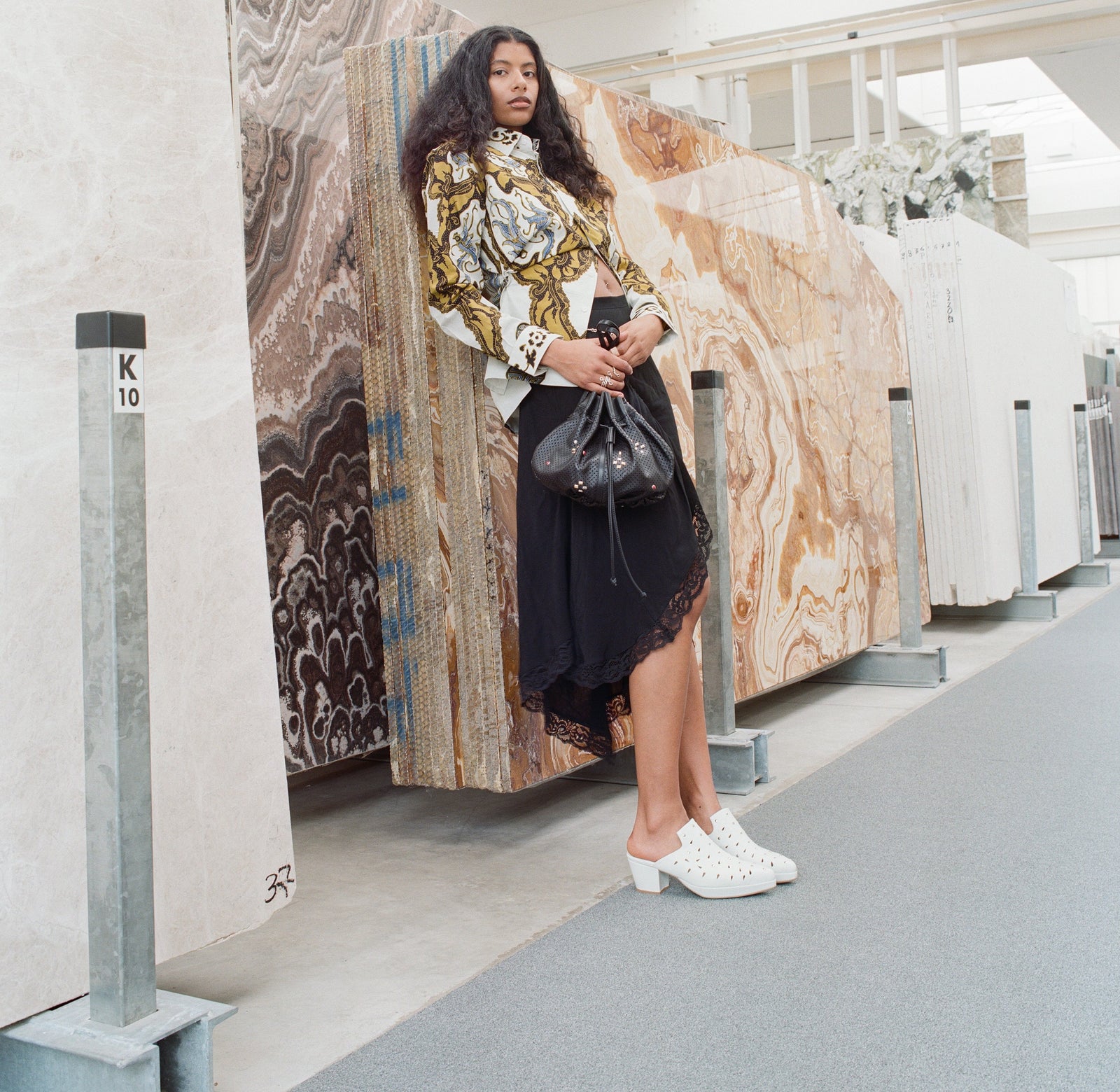 Rani Salina Mules  - White