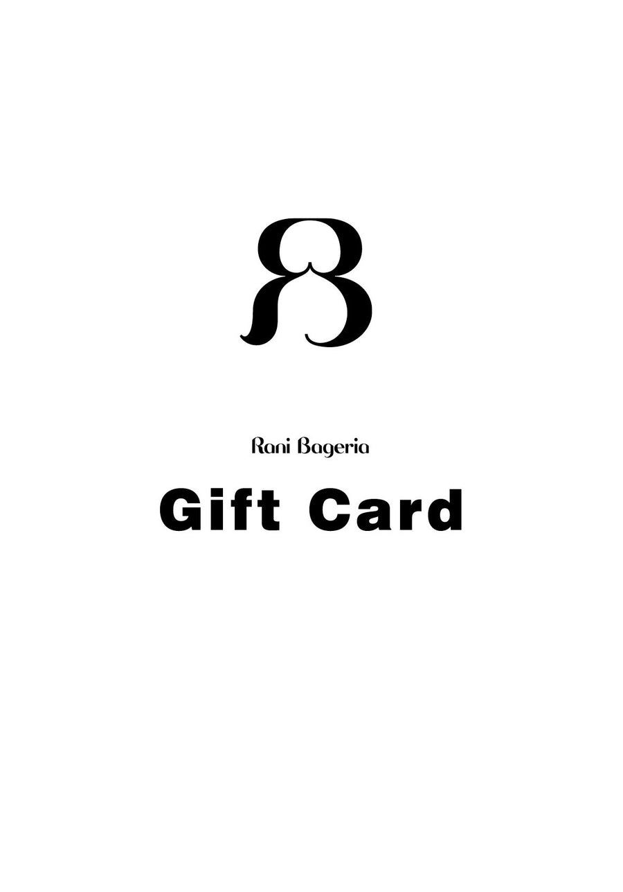 Rani Bageria Gift Card