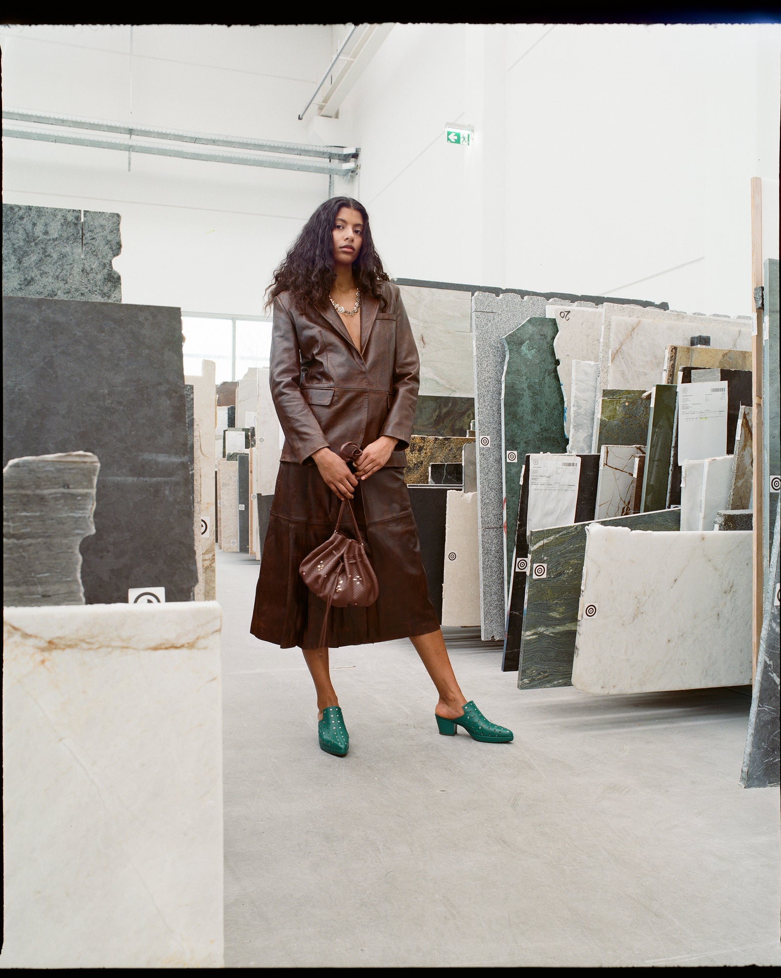 Rani Salina Mules  - Green